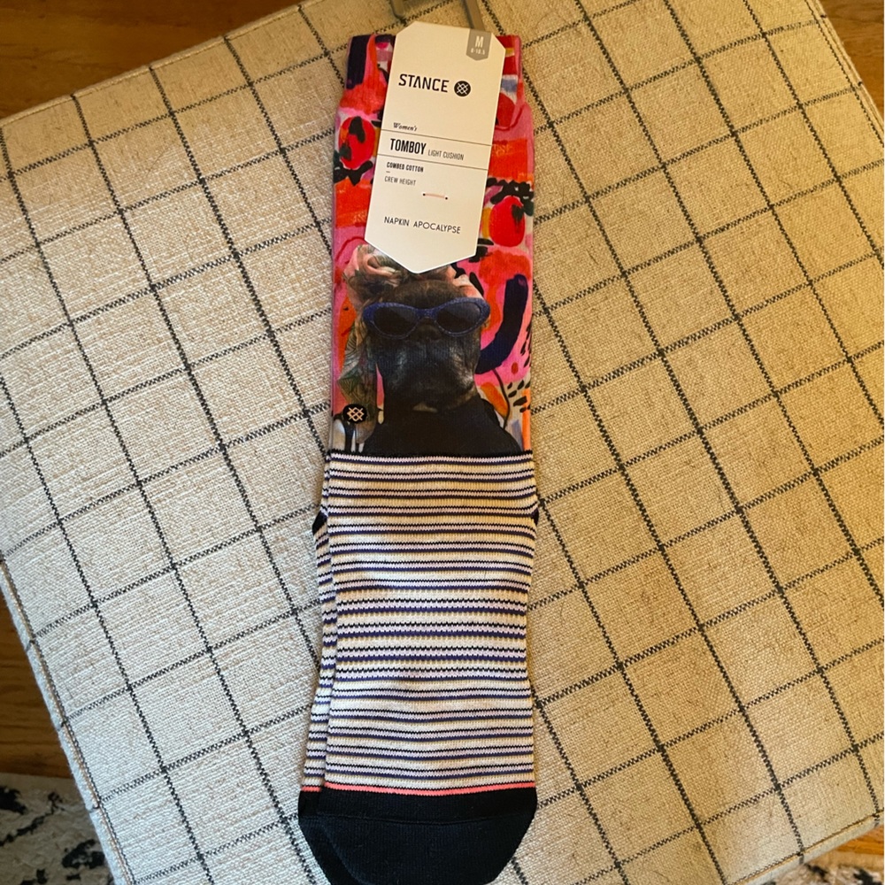Stance Tomboy Napkin Apocalypse Crew socks